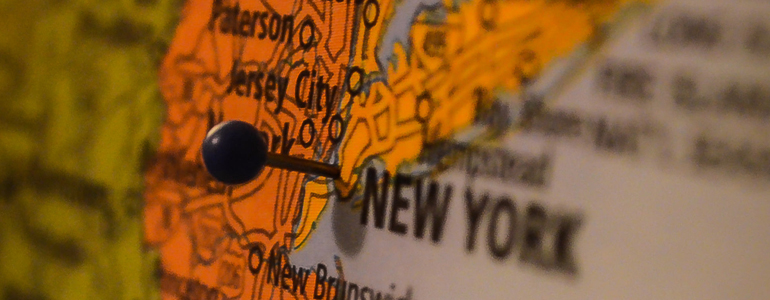 New York Map Pin