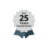 25 years service