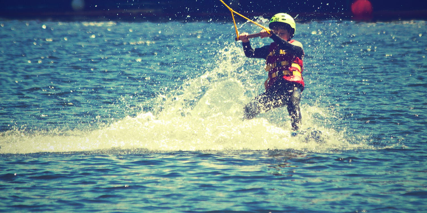 water skiing