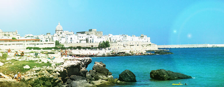 The beaches of Puglia