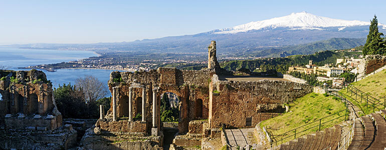 Toarmina's Greek theatre