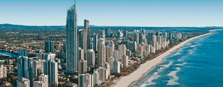 Beach Aerial Sand Sea