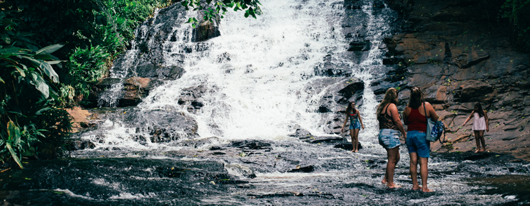 Nature Garden Waterfall